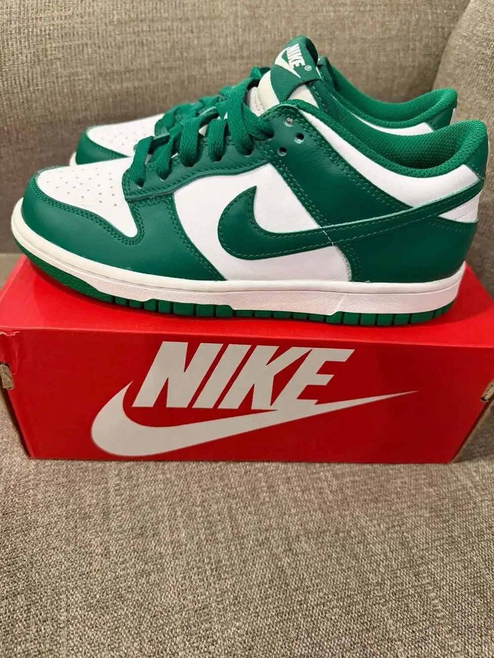Nike Dunk Low (GS) White/Malachite Shoes